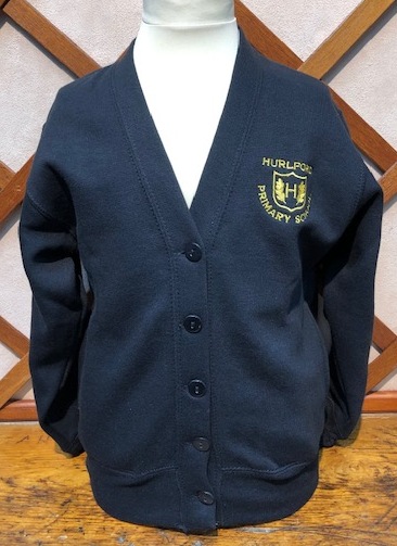 Hurlford Primary School Sweatshirt Cardigan - Balmoral Mill Shop